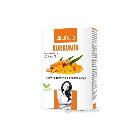 Liftea Kurkumin 30 kapslí