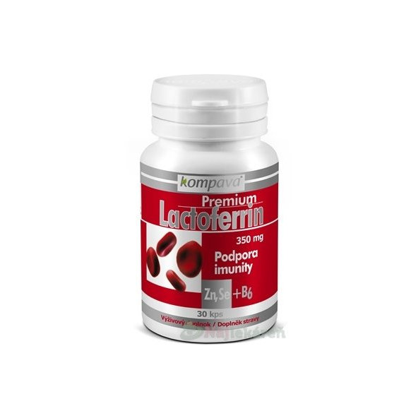 kompava Premium Lactoferrin 30 ks kapslí
