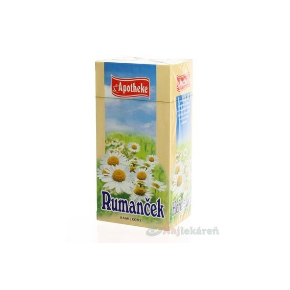APOTHEKE Čaj heřmánek pravý 20x1,5 g