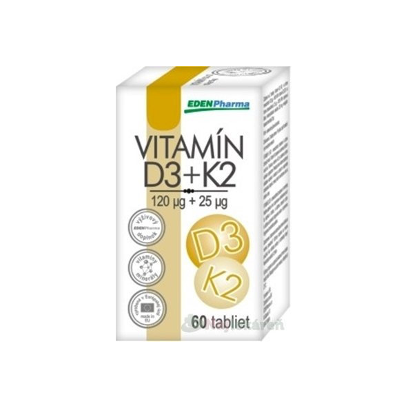 EDENPharma Vitamín D3 + K2 60 tablet