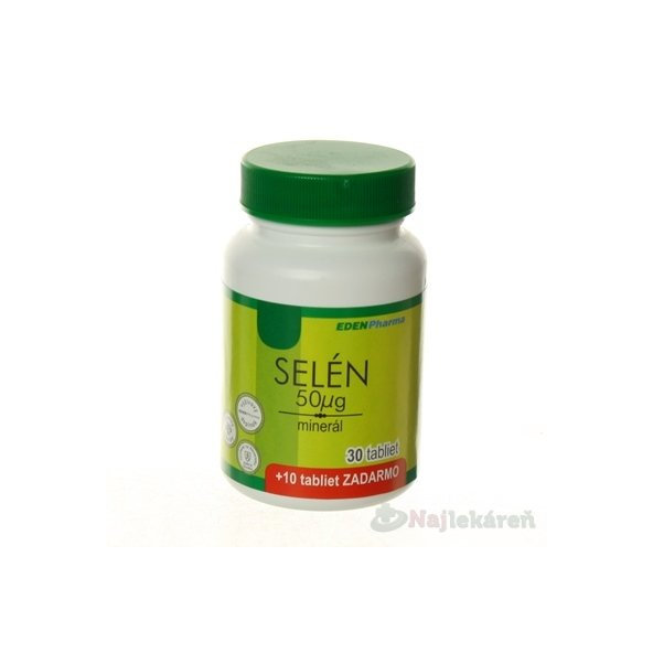 EDENPharma Selen 50 µg 40 tablet