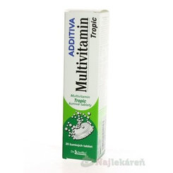 Additiva Multivitamin Tropic 20 šumivých tablet