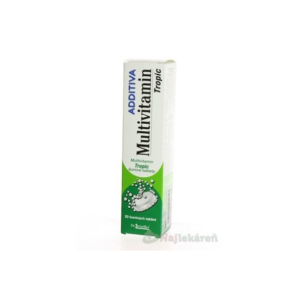 Additiva Multivitamin Tropic 20 šumivých tablet