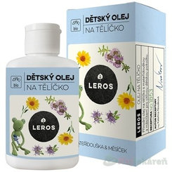 Leros BIO dětský olej na tělo 100 ml