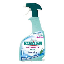 Sanytol čistič koupelny sprej eukalyptus dezinfekce 500 ml