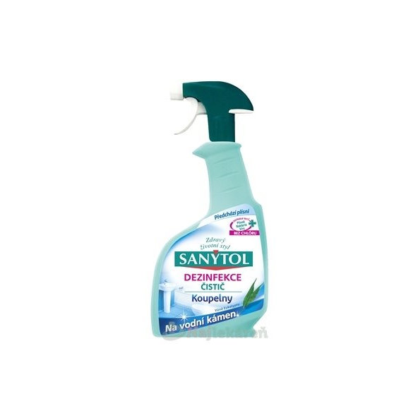 Sanytol čistič koupelny sprej eukalyptus dezinfekce 500 ml