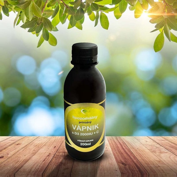 Zdravý svět Lipozomální Vápník s D3 + C 2000 IU 200 ml