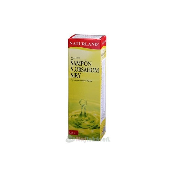 Naturland krémový šampon se sírou 125 ml