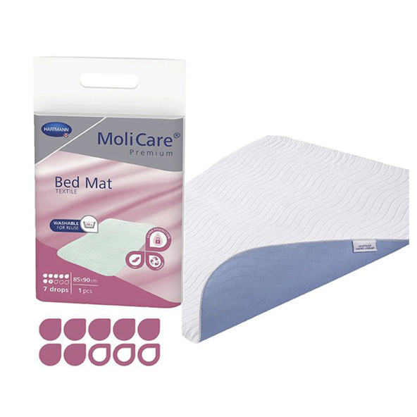 MoliCare Premium Bed Mat Textile 7 kapek 85x90 cm 1 ks