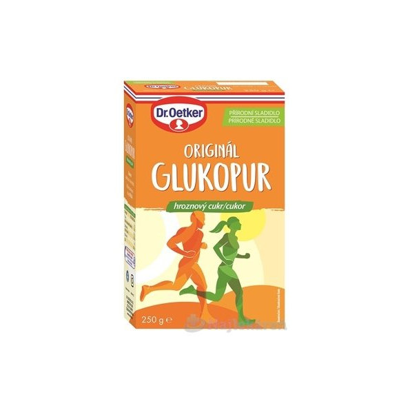 Dr. Oetker Glukopur Originál hroznový cukor prášok 250 g