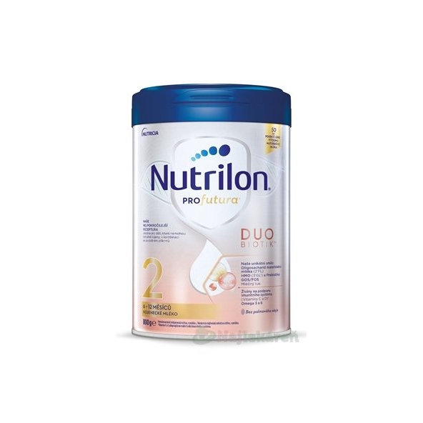 Nutrilon 2 Profutura Duobiotik pokračovací mléko 6–12 m 800 g