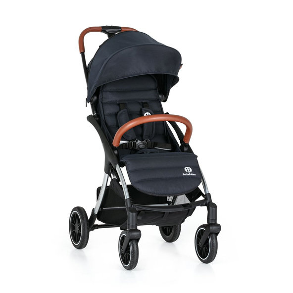 PETITE&MARS sportovní kočárek Cross Anthracite Blue