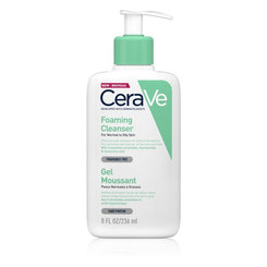 CeraVe čisticí pěnivý gel pro normální až mastnou pleť 236 ml