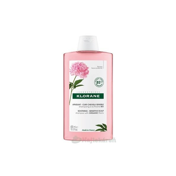 KLORANE šampon s BIO pivoňkou 400 ml