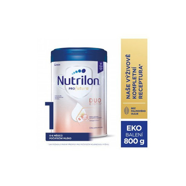 Nutrilon 1 Profutura Duobiotik počáteční kojenecké mléko 0–6 m 800 g