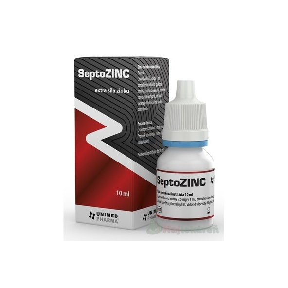 SeptoZINC výplachový roztok 10 ml