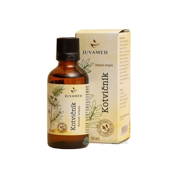 Juvamed Kotvičník bylinné kapky 50 ml