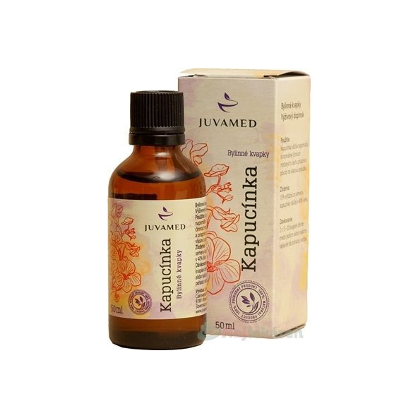 Juvamed Kapucínka bylinné kapky 50 ml