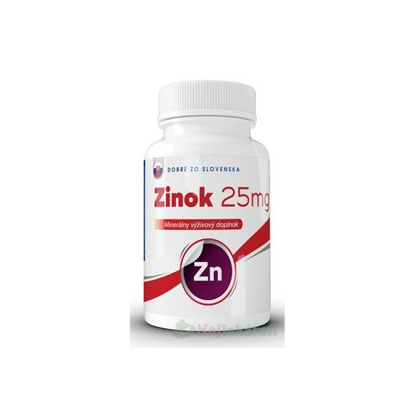 Dobré z SK zinek 25 mg 30+10 tablet zdarma