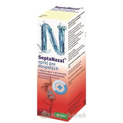 Septanazal sprej pro dospělé při rýmě 10 ml