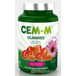 Cem-M Gummies Imunita želatinové multivitamíny s Echinaceou 60 ks