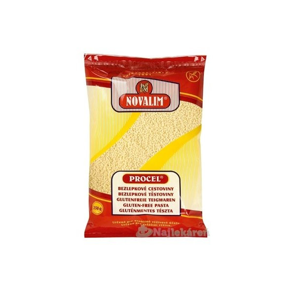 Novalim Procel tarhoňa bezlepkové těstoviny 250 g