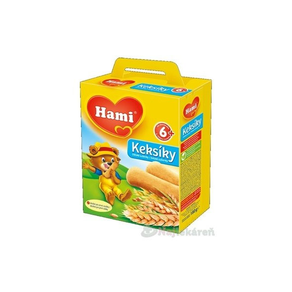 Hami sušenky Keksíky 6 m+ 180 g