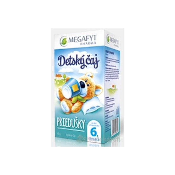 MEGAFYT Dětský čaj Průdušky 20 sáčků