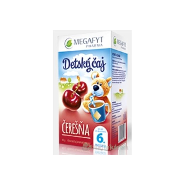 MEGAFYT Dětský čaj Třešeň 20 sáčků