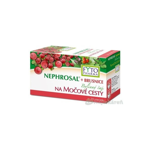 Fyto Nephrosal + brusinka čaj 20 sáčků