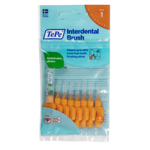 TePe Original medzizubní kartáčky 0,45 mm oranžové 8 ks