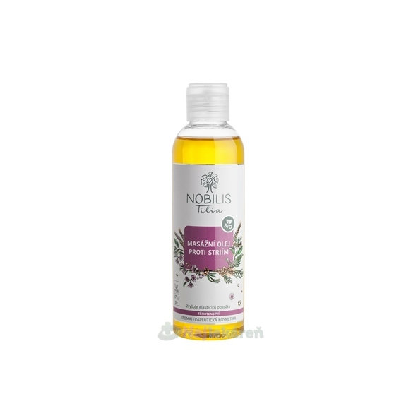 Nobilis Tilia BIO masážní olej proti striím 200 ml