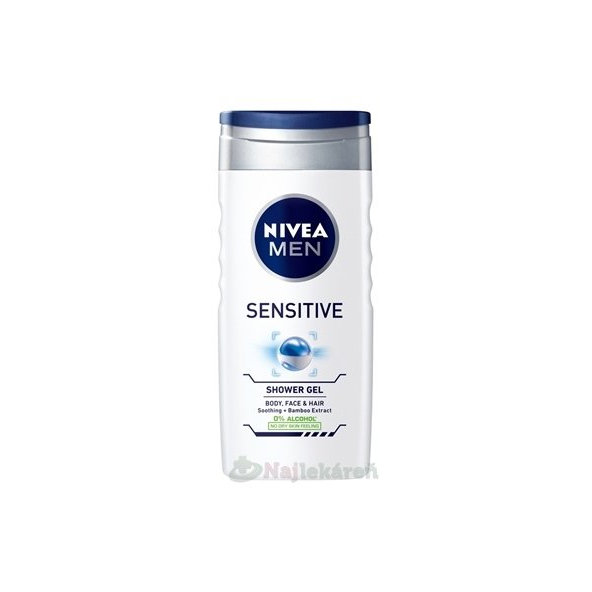 NIVEA MEN Sensitive sprchový gel 250 ml