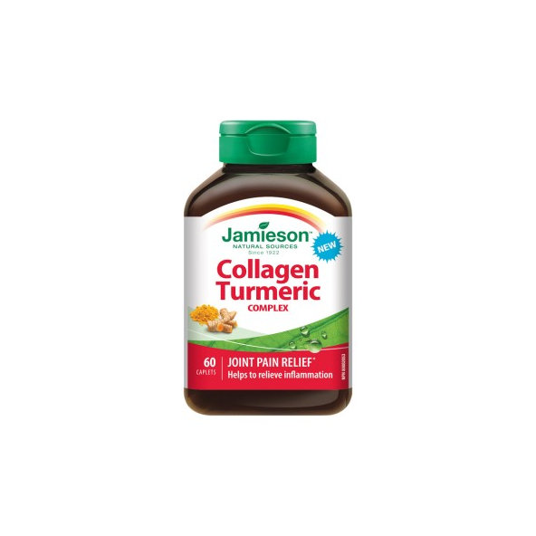 Jamieson Collagen 600 mg Turmeric Complex 60 kapslí
