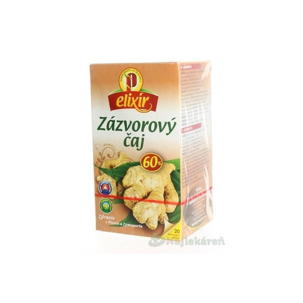 AGROKARPATY Zázvor čaj chřipka 20x1,5 g
