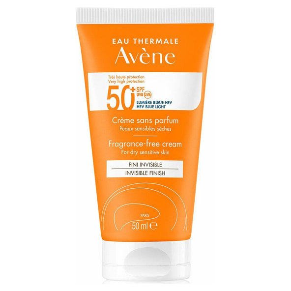 AVENE Sun krém SPF 50+ bez parfemace 50 ml
