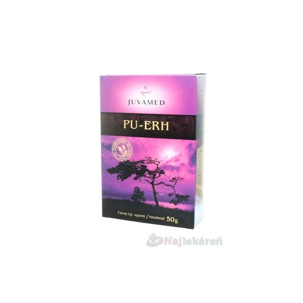 Juvamed Pu-Erh černý čaj 50 g