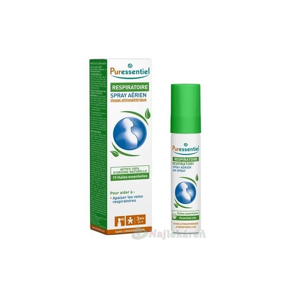 Puressentiel sprej pro lepší dýchání aromaterapie 20 ml