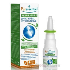 Puressentiel nosní sprej hypertonický s esenciálními oleji 15 ml