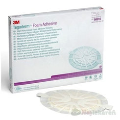 3M Tegaderm Foam Adhesive pěnové krytí ovál 19x22,2 cm 5 ks