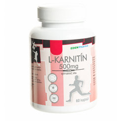 EDENPharma L-KARNITIN 500 mg 60 kapslí