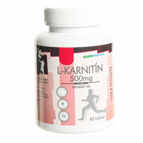 EDENPharma L-KARNITIN 500 mg 60 kapslí