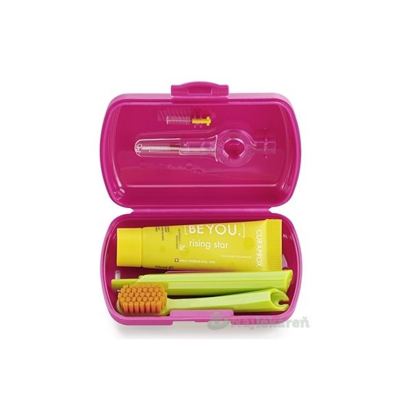 Curaprox Travel Set cestovní sada magenta