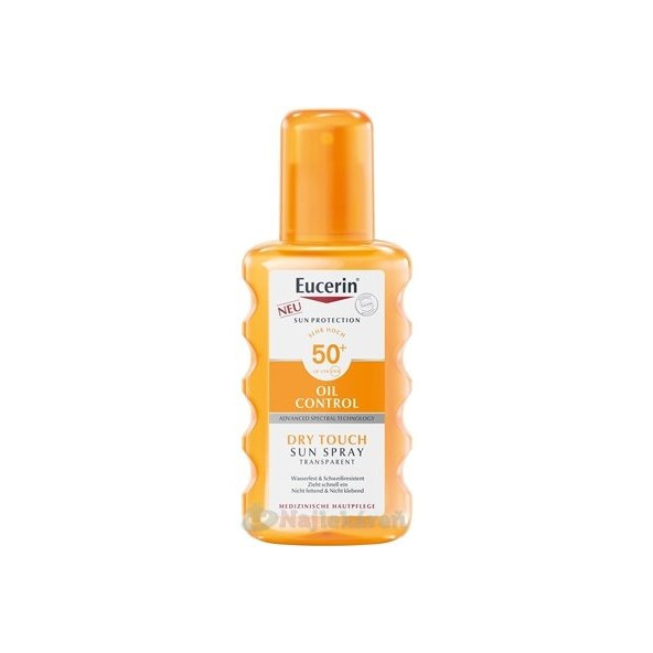 EUCERIN Sun Oil Control Dry Touch SPF 50+ sprej 200 ml