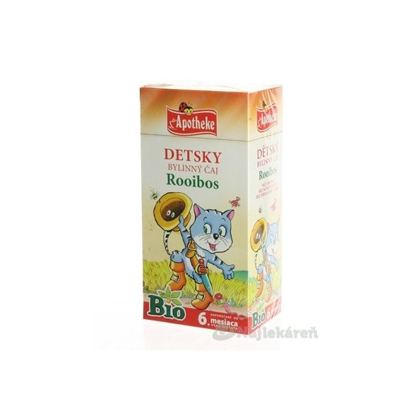 APOTHEKE BIO Dětský rooibos čaj 20x1,5 g