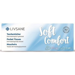 LIVSANE Soft komfortní hygienické kapesníky 10x10 ks