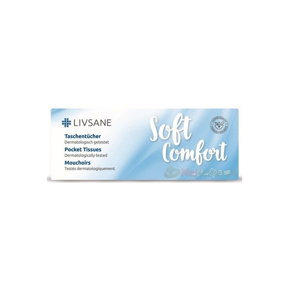 LIVSANE Soft komfortní hygienické kapesníky 10x10 ks