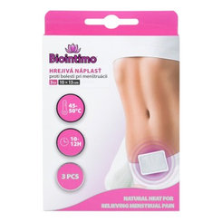 Biointimo Hřejivá náplast na menstruační bolesti 3 ks