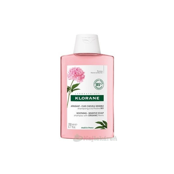 KLORANE šampon s BIO pivoňkou 200 ml