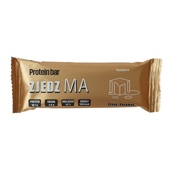 EDENPharma Zjedz ma proteinová tyčinka slaný karamel 55 g